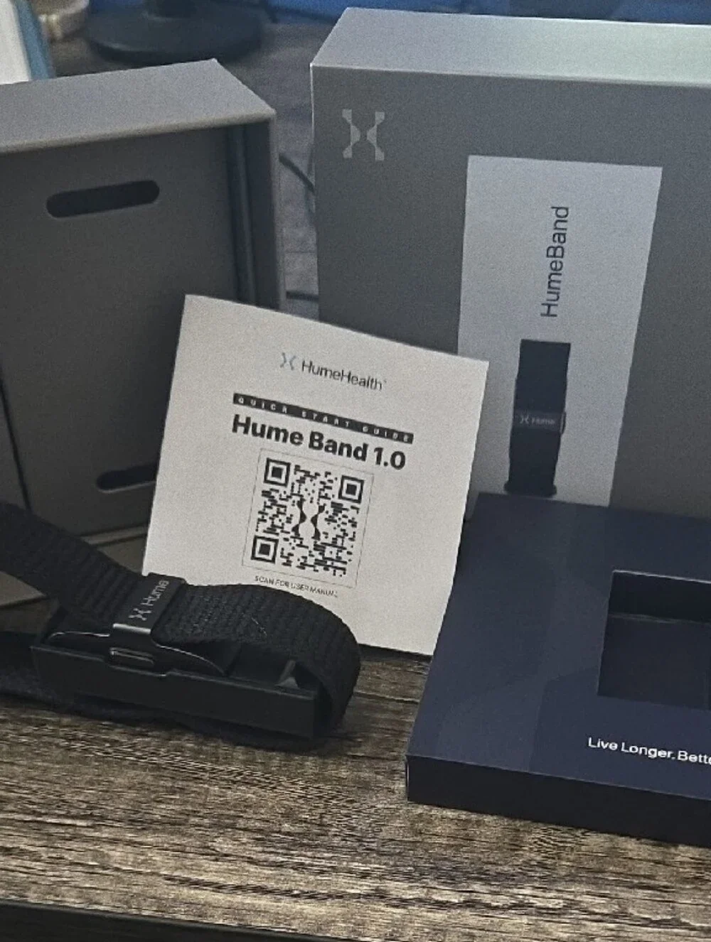 Hume Health Band Black Wearable